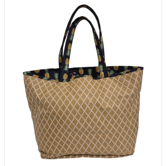 Vera Bradley Toucan Party Crab Beach Tote NWOT - Picture 2 of 10